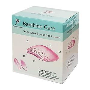 Bambino Care Disposable Breast Pads 24Pcs