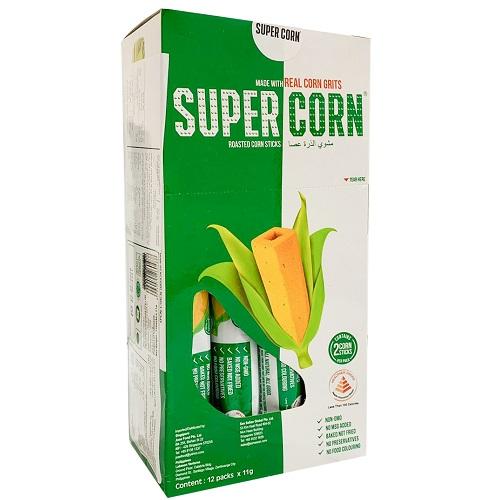 Super Corn Roasted Corn Sticks 11g 12Pcs