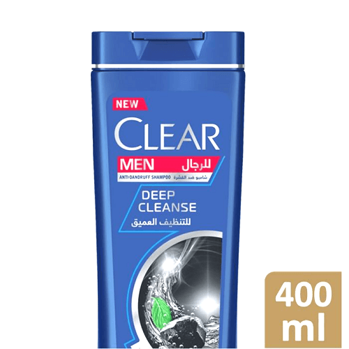 Clear Mens Deep Cleanse Anti Dandruff Shampoo 400ml