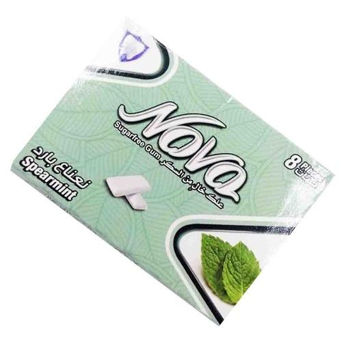 Nova Sugar Free Gum with Spearmint 8Pcs