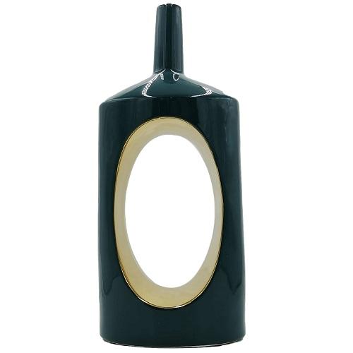 Ceramic Vase Height 38cm Green Model No.MK3709-42