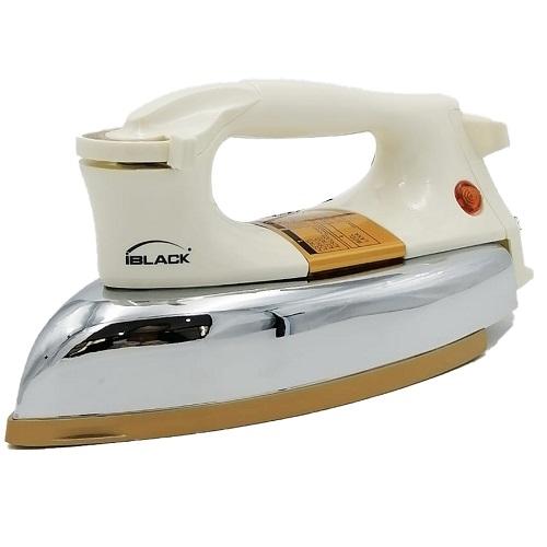 E Black Electric Dry Iron Model No.IB2000S