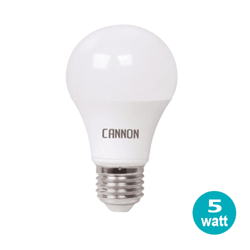 Cannon LED Bulb 5W White Model No.E27