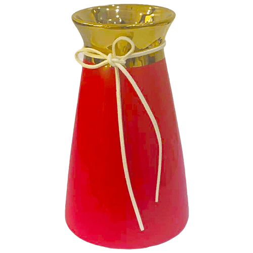 فازة سيراميك ارتفاع 17سم احمر موديل رقم.MK186-32