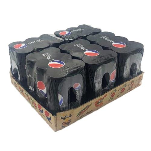 Pepsi Black Soft Drink Can Zero Sugar 250ml 30Pcs