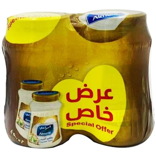 المراعي جبنة شيدر قابلة للدهن 500جم 2حبة