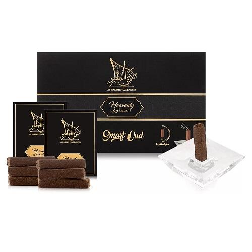 Alhakimi Fragrances Heavenly Smart Oud 10Sticks With Acrystal Stand