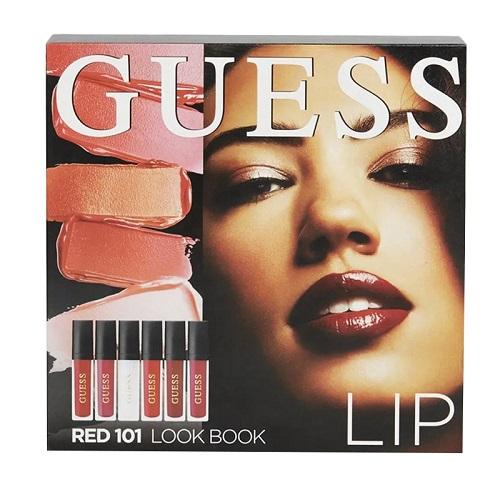 Guess Red Look Book Lip Set 7Pcs No.101 