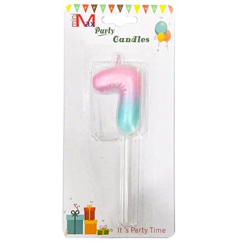Colorful Cake Candle No.7