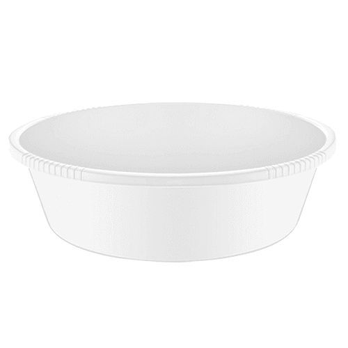 Poly Time Round Basin White 35Ltr No.E-414