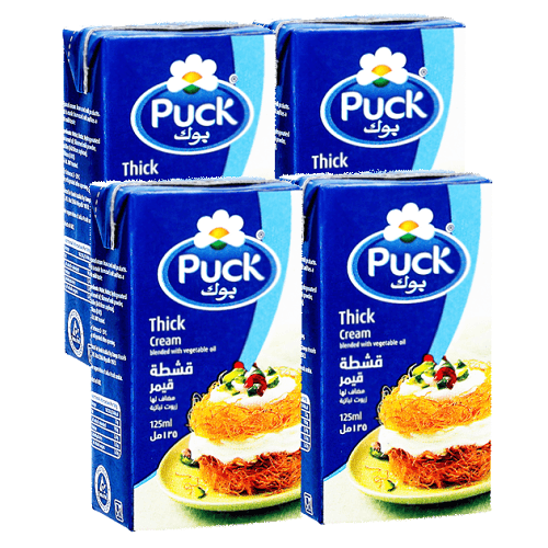 Puck Thick Cream Qimar 125ml 4Pcs