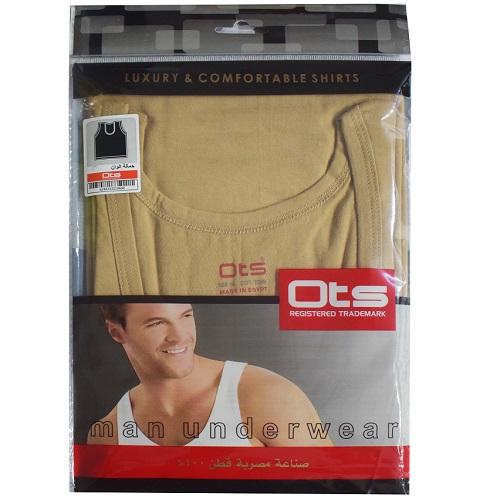 OTS Underwear Men's Vest Beige
