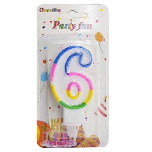 Birthday Candle No.6