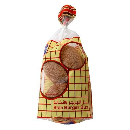 KFMBC Bran Burger Buns 4Pcs 240g