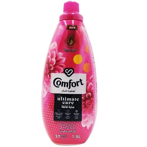 Comfort Concentrated Fabric Softener and Freshener Orchid and Musk 1.5Ltr