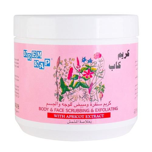 Krem Kap Body & Face Scrubbing & Exfoliating With Apricot Extract 500g