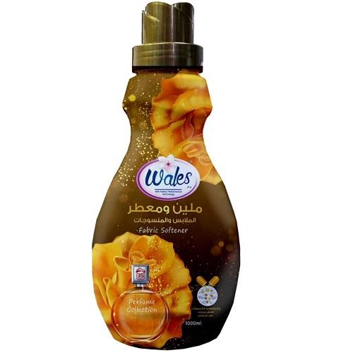 ويلز ملين ومعطر الملابس والمنسوجات ذهبي 1لتر 