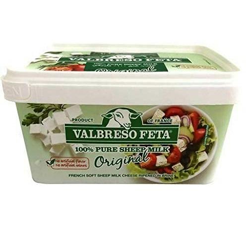 Valbreso French Soft Sheep Milk Cheese in Brine 400g