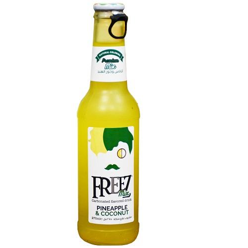 Freez Carbonated Drink Pineapple and Coconut 275ml