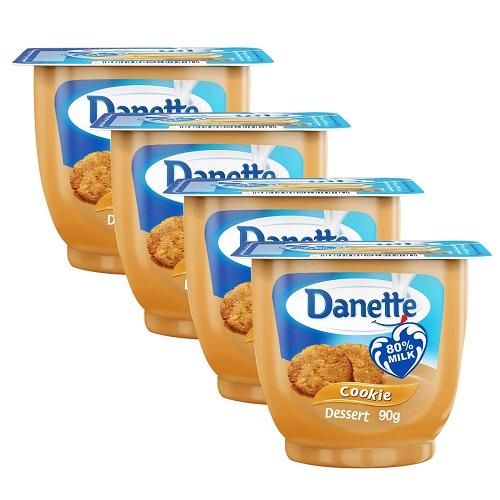 Danette Cookie Dessert 90g 4Pcs