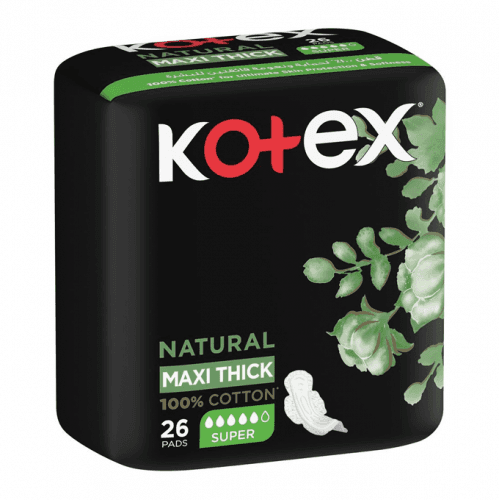 Kotex Maxi Thick Pads Super with Wings 26Pads