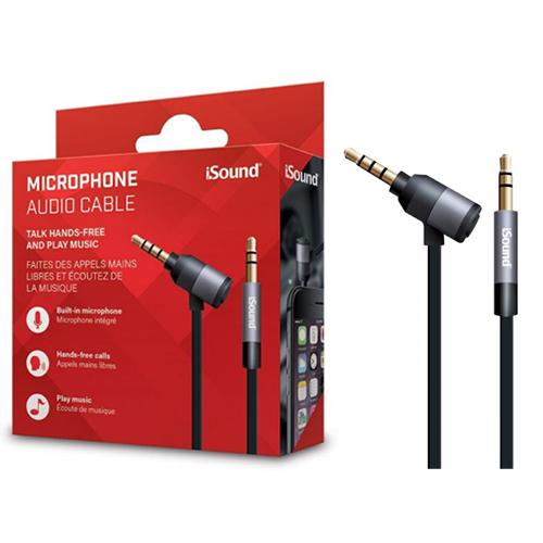 iSound Microphone AUX Sound Cable 1m