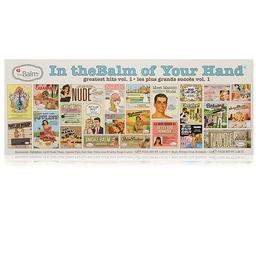 The Balm in the Balm of Your Hand Palette of Eye Shadows Blushes and Lipsticks