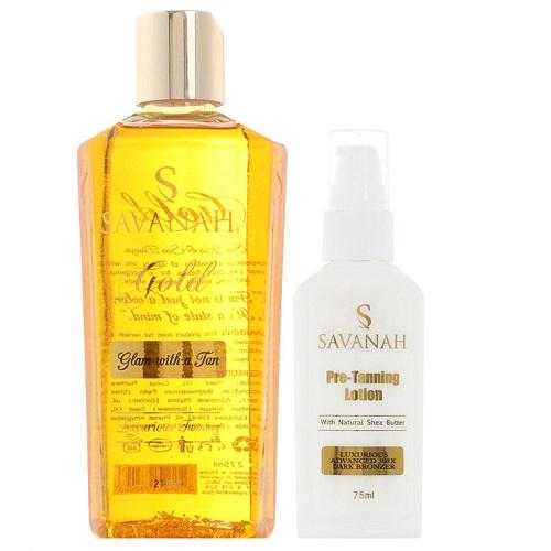 Golden Tanning Oil Set 2Pcs