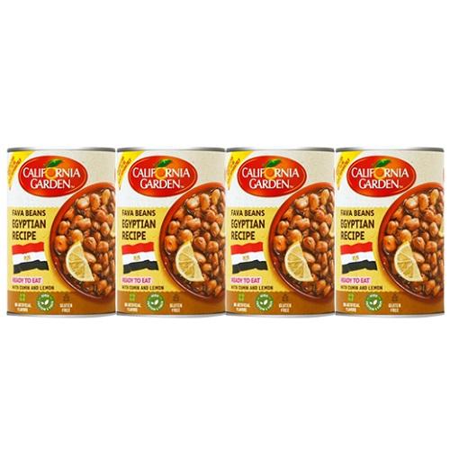 California Garden Fave Beans Egyptian Recipe 450g 4Pcs