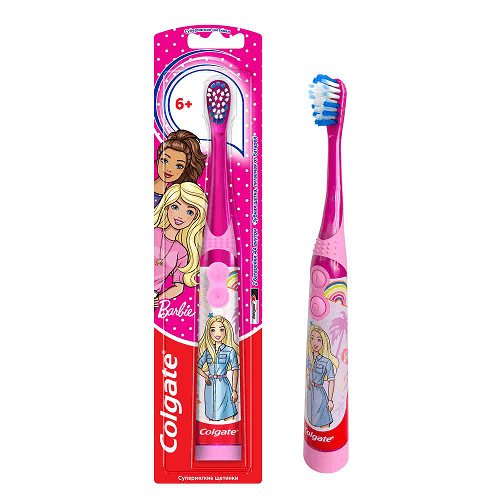 Colgate Barbie Toothbrush For Children Aged 6Years