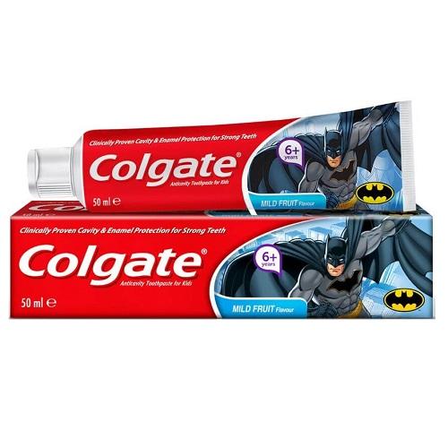 Colgate Batman Mild Fruit Flavor Toothpaste For Kids From 6Years 50ml
