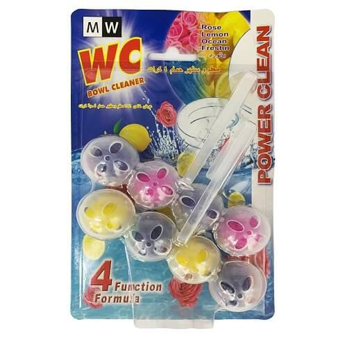 Mw Wc Bowl Cleaner Lemon and Rose 8Pcs 16g