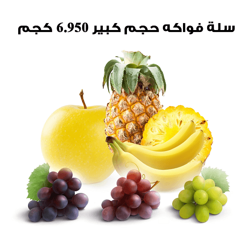 سلة فواكه حجم كبير 6.950كجم