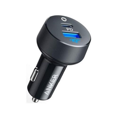 Anker Power Drive Car Charger PD 2Ports 35W Black Model No.A2732hf1