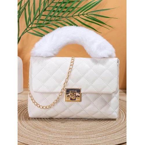 Fluffy Square Women's Handbag