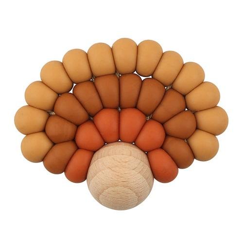 عضاضة من السيليكون للاطفال بني
