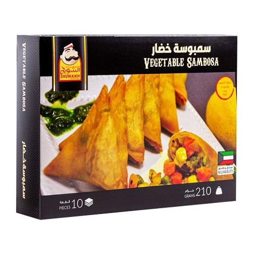 Shuwaikh Pastries Vegetables Samosa 10Pcs 210g