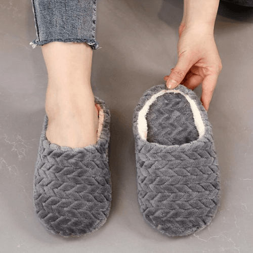 Bedroom House shoes Gray From 37 To 38