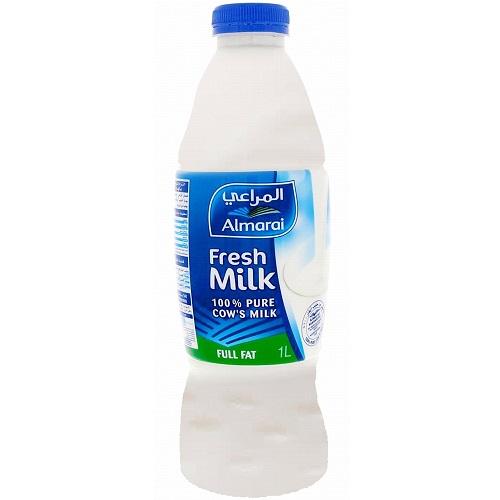 المراعي حليب طازج كامل الدسم 1لتر