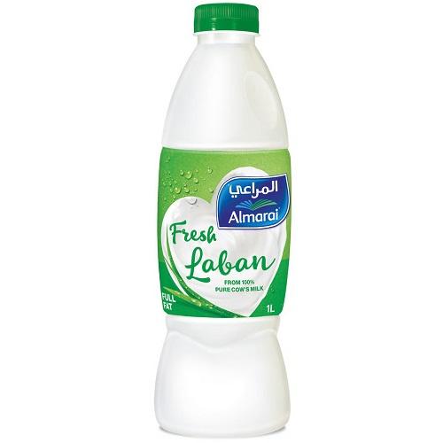 Almarai Fresh Laban Full Fat 1Ltr