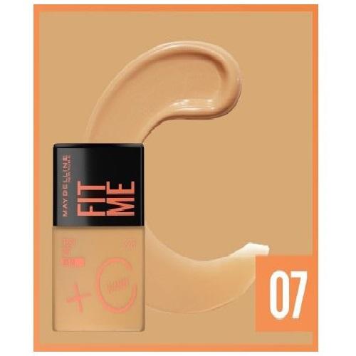 مابيلين فيت مي كريم اساس فريش تينت SPF50 فتيك رقم.07