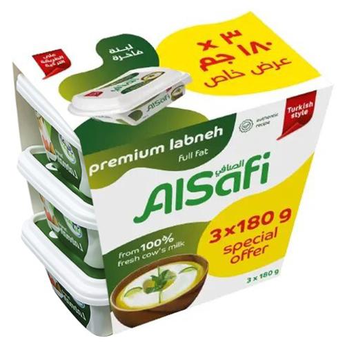 Alsafi Turkish Labneh 180g 3Pcs