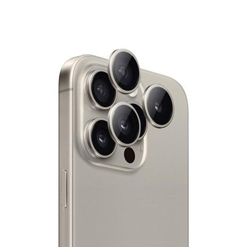 Anank Iphone15 Pro and 15 Pro Max Ar Glass Camera Flame Gray Gold No.902649