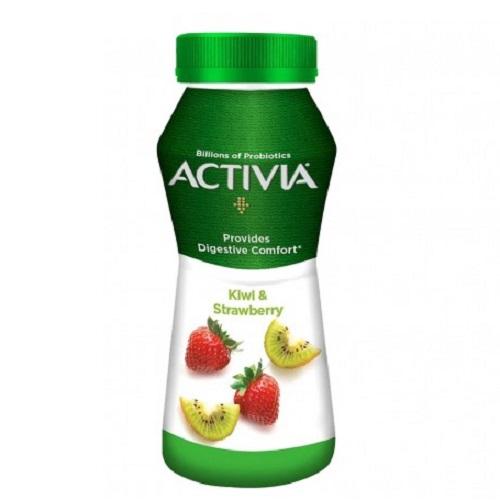 Activia Yogurt Drink with Kiwi and Strawberry 180ml