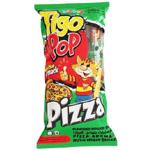 Tigo Pop Crispy Snacks Pizza Flavored 6g 24Pcs