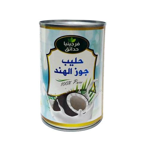 حدائق فرجينيا حليب جوز الهند 400مل