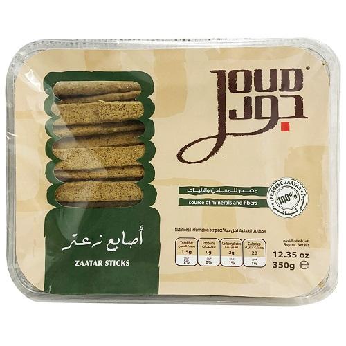 Joud Baked Wheat Sticks with Zaatar 350g