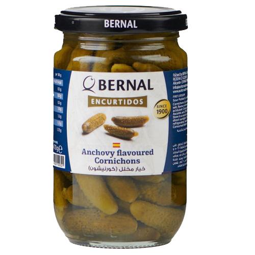 Bernal Cornichon Pickled Cucumber 300g