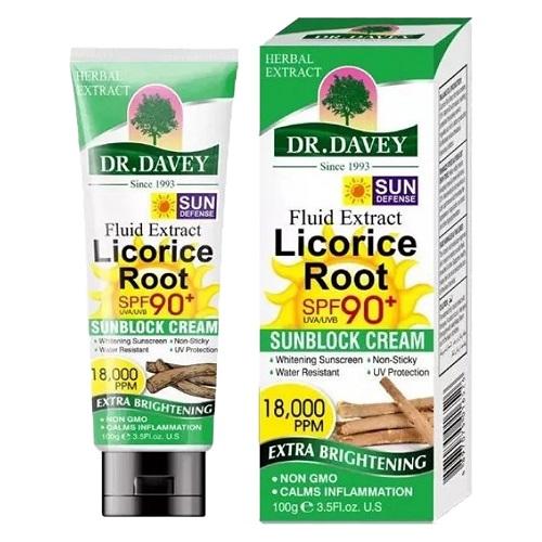 Dr. Davey Sunblock Cream SPF 90 With Licorice Extract 100g