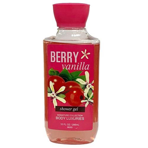 Body Luxuries BERRY Vanilla Shower Gel 295ml